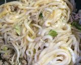 お好み焼き風焼うどん作り方6写真