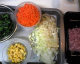 **＊ふわふわ菜の花カレー＊**作り方1写真