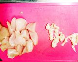 鶏肉のみぞれ煮&鶏皮スープ作り方2写真