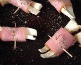 お弁当に★エリンギのベーコン巻き作り方3写真