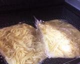 なすぴーベーコンのオイスター焼きそば。作り方5写真