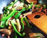 なすぴーベーコンのオイスター焼きそば。作り方8写真