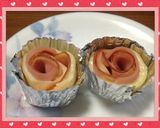 餃子の皮deハムチーズ薔薇ちゃん♡作り方10写真