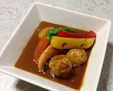 ルーも野菜も足りない！スープカレー（笑）作り方6写真