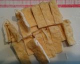 油揚げとキノコの焼肉風味炒め!作り方1写真