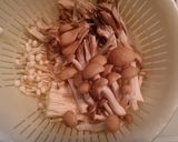 油揚げとキノコの焼肉風味炒め!作り方2写真