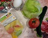 簡単✿繊維たっぷりフルーツサラダ作り方1写真