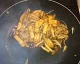 油揚げとキノコの焼肉風味炒め!作り方5写真