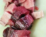 マグロのあらゴマ照り焼き作り方2写真