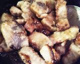 マグロのあらゴマ照り焼き作り方6写真