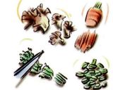 【マービー】きのこそば作り方1写真