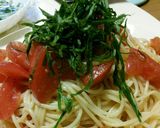 簡単★ザク切りトマトの冷製パスタ☆作り方6写真