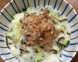 食前に！とろろと胡瓜の塩昆布和え作り方3写真