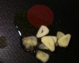 クリスマス★じゃがいもペペロンチーノ炒め作り方2写真