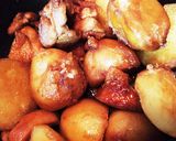 鶏肉とじゃが芋の甘辛煮っころがし作り方6写真