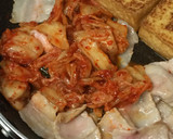 厚揚げの簡単豚キムチ炒め♪作り方3写真