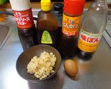 最速のソース目玉焼き丼作り方1写真