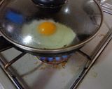 最速のソース目玉焼き丼作り方5写真
