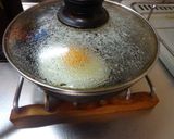 最速のソース目玉焼き丼作り方7写真