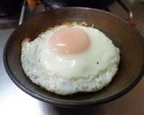最速のソース目玉焼き丼作り方11写真