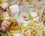 豚たま丼作り方3写真