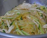 レンチン蒸し鶏と春雨サラダ作り方5写真