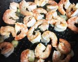 ランチに☆エビとアンチョビのパスタ♪作り方4写真