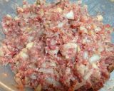肉団子とキャベツの和風煮♪作り方1写真