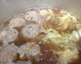 肉団子とキャベツの和風煮♪作り方2写真
