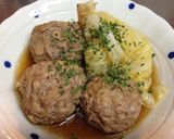 肉団子とキャベツの和風煮♪作り方3写真