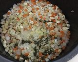 ★離乳食後期★鶏ゴボウの炊き込みご飯作り方3写真