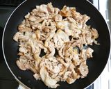 夏！柔らかい豚こま焼肉☆薬味おろしぽん酢作り方4写真
