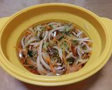 鶏ムネ肉のカレー南蛮作り方4写真