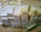 簡単！　白菜と　ニラ　きのこの和風煮♫作り方1写真