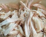 サラダチキン入り酸辣湯風スープ作り方1写真