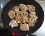 油大さじ1♡唐揚げ味のチキンソテー♪作り方4写真