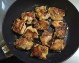 油大さじ1♡唐揚げ味のチキンソテー♪作り方5写真