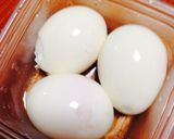 浅漬けの素で日持ちする味付けゆで卵作り方1写真