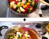 夏野菜が旨ぁ～♡食べるアホスープ！作り方5写真