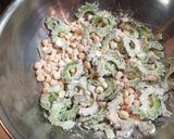 ザックザク食感♡コーンとゴーヤのかき揚げ作り方2写真