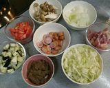 簡単*具だくさん野菜スープ作り方1写真