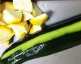 ☆麻婆ズッキーニ☆作り方1写真