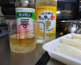 ホワイトアスパラのしゃきしゃき甘酢漬け作り方2写真