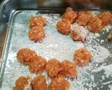 鶏団子とネギのたまご中華スープ作り方3写真