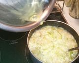 鶏団子とネギのたまご中華スープ作り方8写真