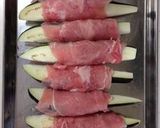 ナスと豚肉のレンジ蒸し♪作り方4写真