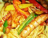 ナポリタン♪お弁当用冷凍保存作り方1写真