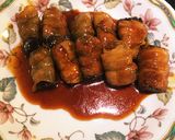ナスの薄切り豚バラ巻き 照り焼き風作り方9写真