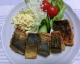 フライパンで出来る 真鯖のカレー竜田揚げ作り方5写真