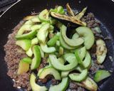 茄子と白瓜のドライカレー作り方7写真